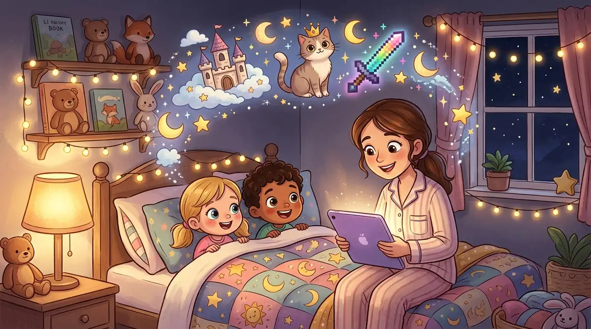 Custom Bedtime Stories with AI: Our Kids' Favorite New Tradition